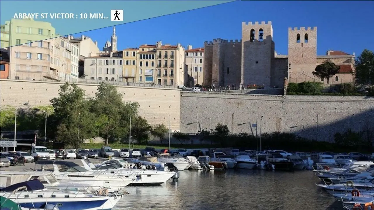 Coeur Vieux Port Tout Equipe Marseille Apartment