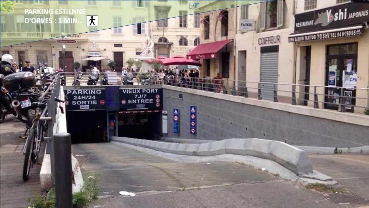Appartamento Coeur Vieux Port tout équipé Marsiglia